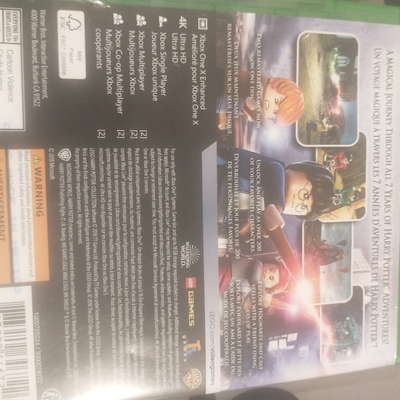 Harry Potter collection  Xbox one game‎ 2 games in one - Picture 4 of 4
